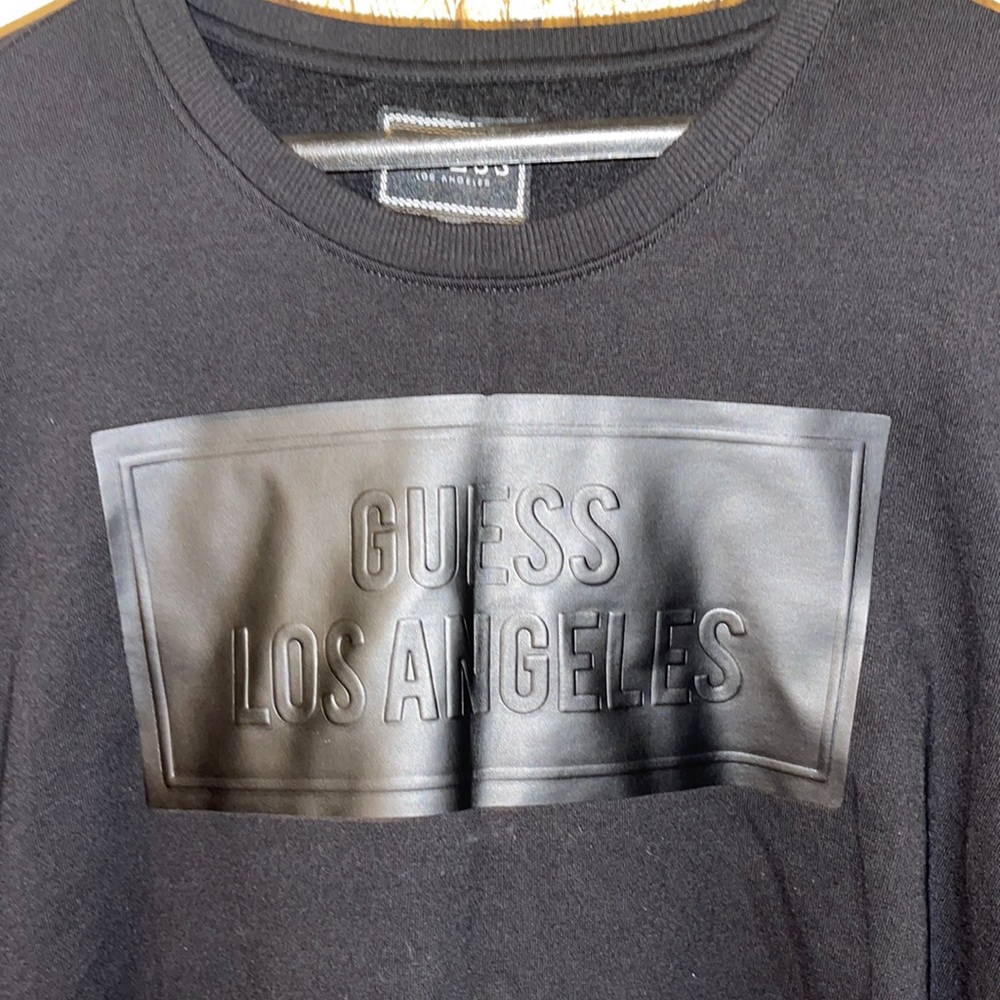 GUESS JEANS CREW NECK W/ side zips